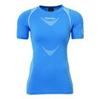 T-shirt Térmica Kempa Attitude Pro para Mulher – Azul-celeste