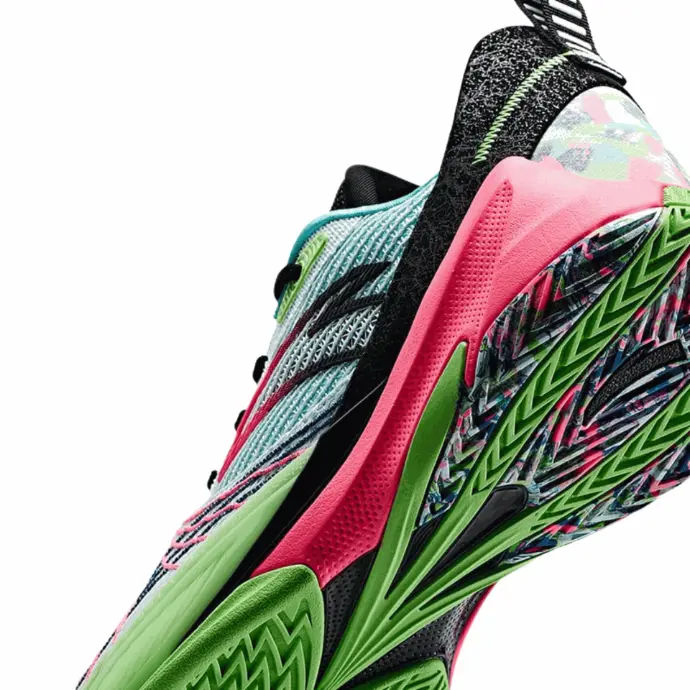 Sapatilhas de Basquetebol Anta Speed 6.0 – Verde e Rosa