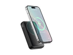 Powerbank Magnético Techancy TF2786 10 000 mAh com Suporte – Preto