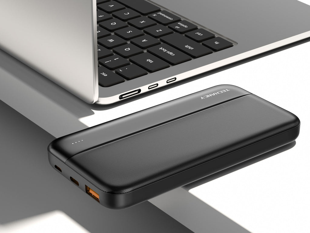 Powerbank Techancy TF2776 10 000 mAh PD 20 W – Preto