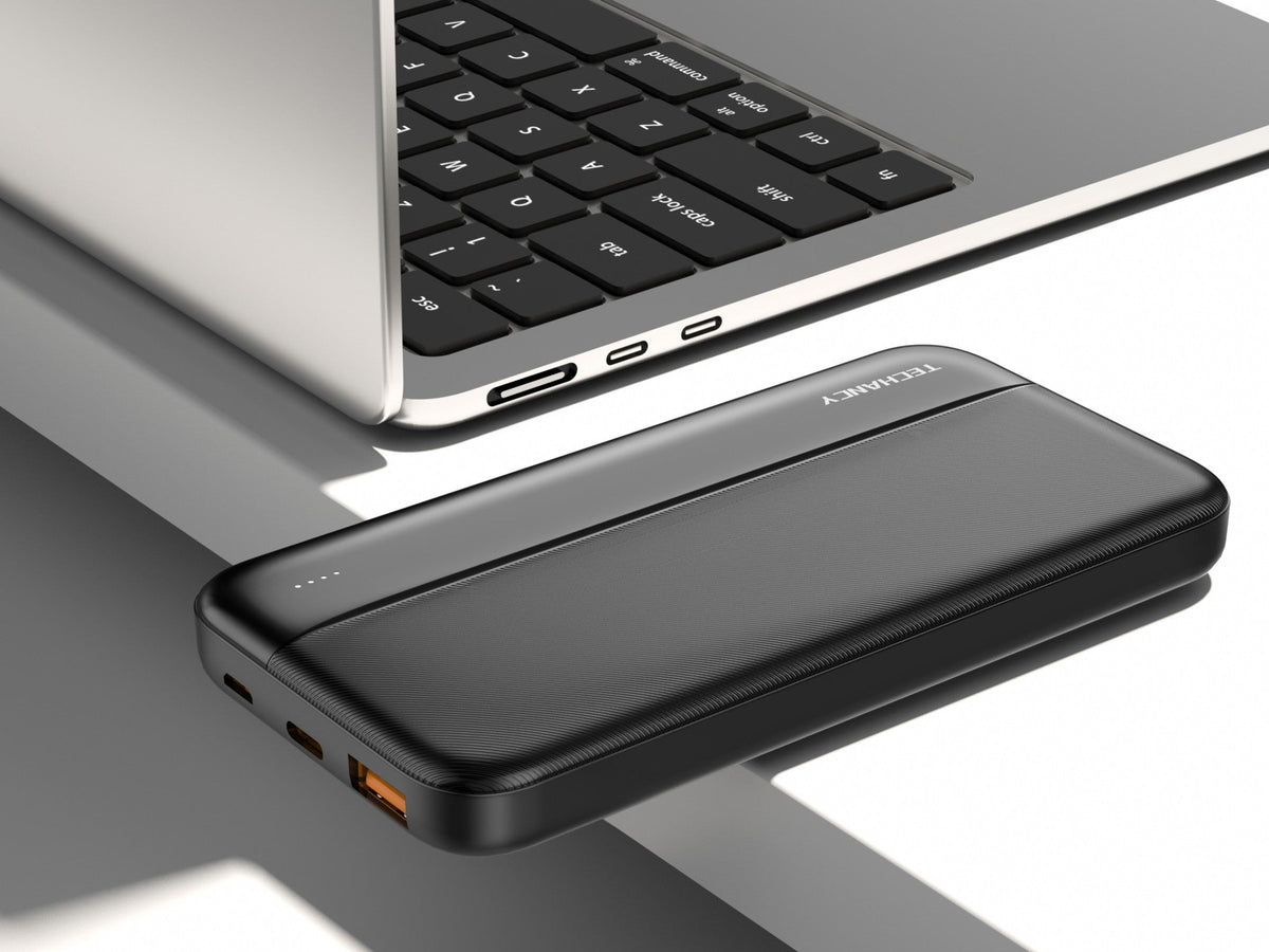 Powerbank Techancy TF2776 10 000 mAh PD 20 W – Preto