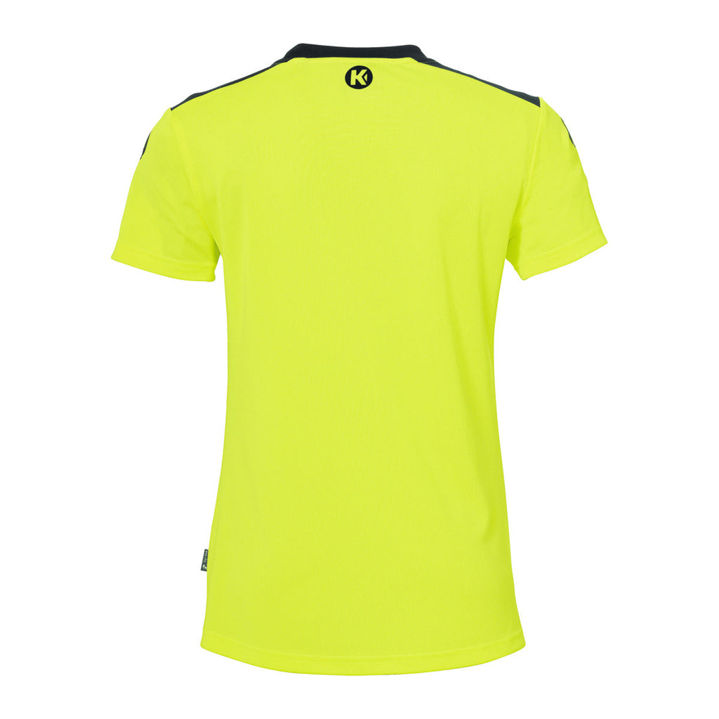 T-shirt Kempa Emotion 27 para Mulher – Amarelo-fluorescente