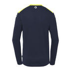 Camisola de Manga Comprida Kempa Emotion 27 – Azul-marinho e Amarelo