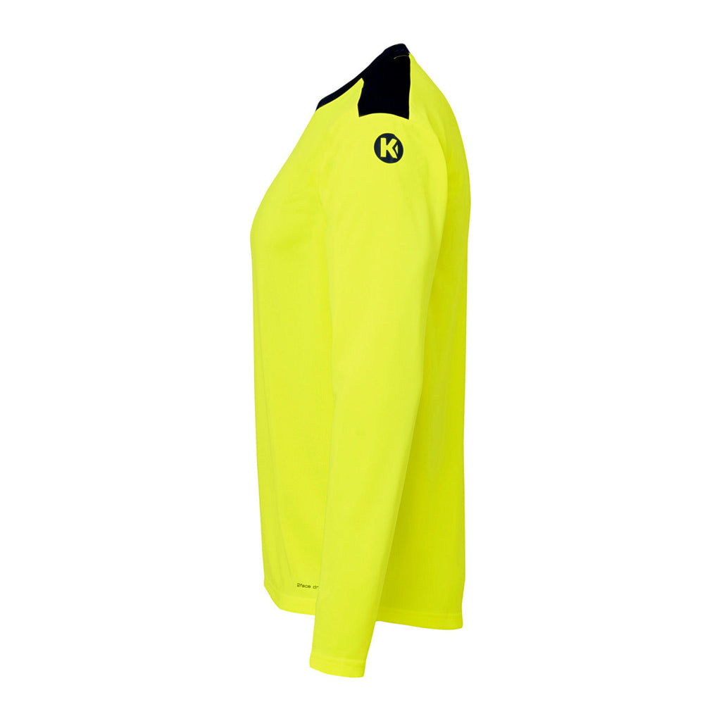Camisola de Manga Comprida Kempa Emotion 27 – Amarelo-fluorescente