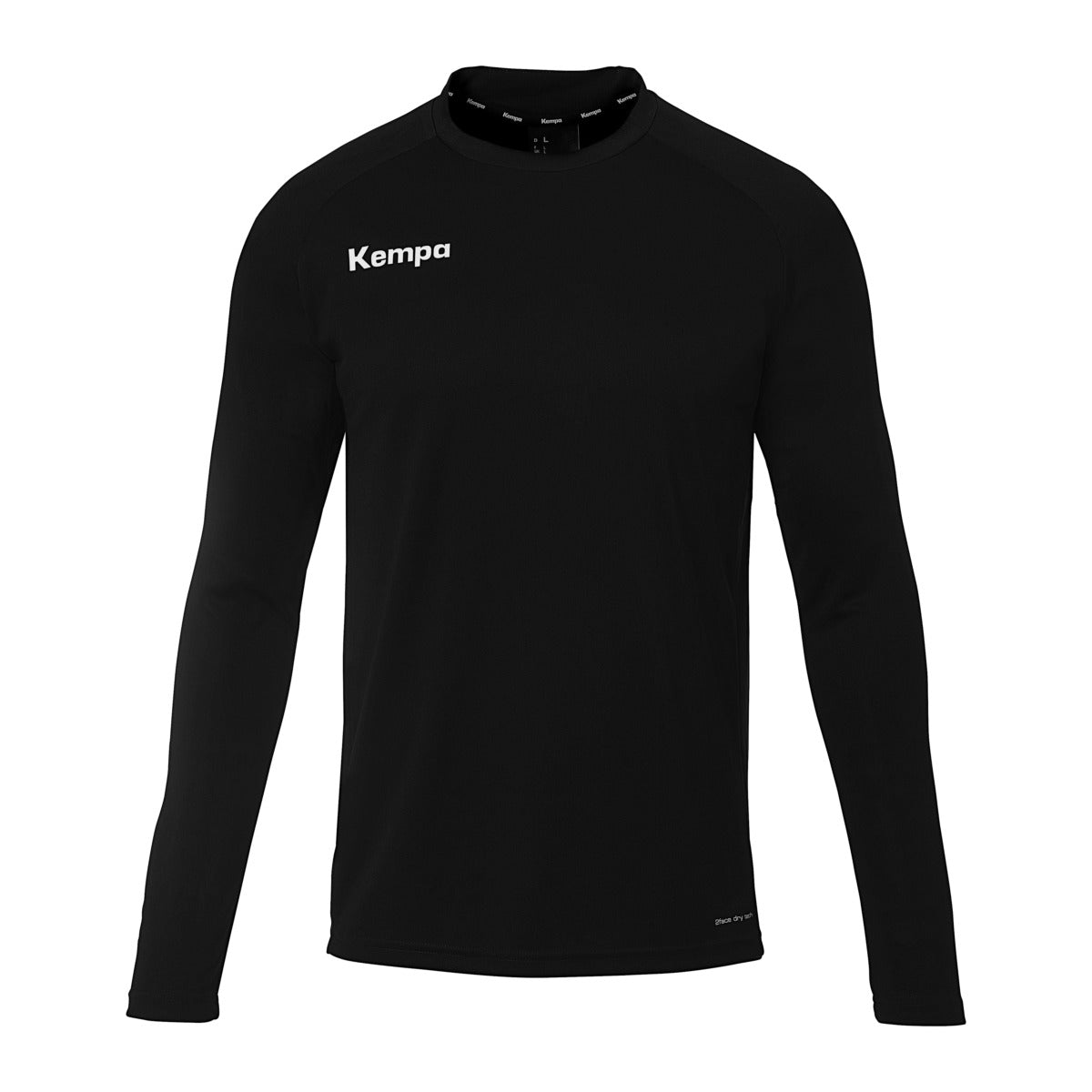 Camisola de Manga Comprida Kempa Performance – Preto