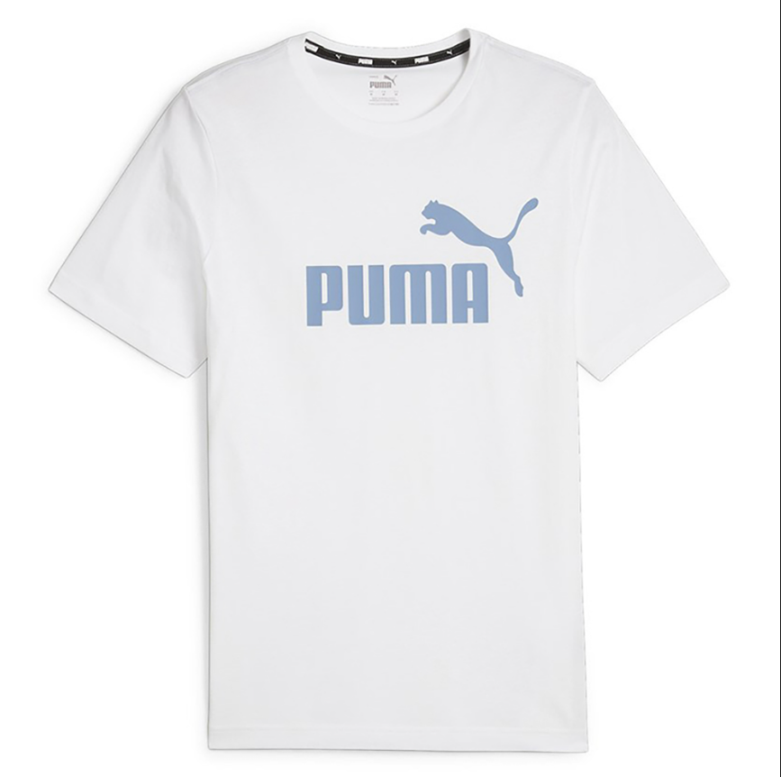T-shirt Puma Essentials Logo – Branco