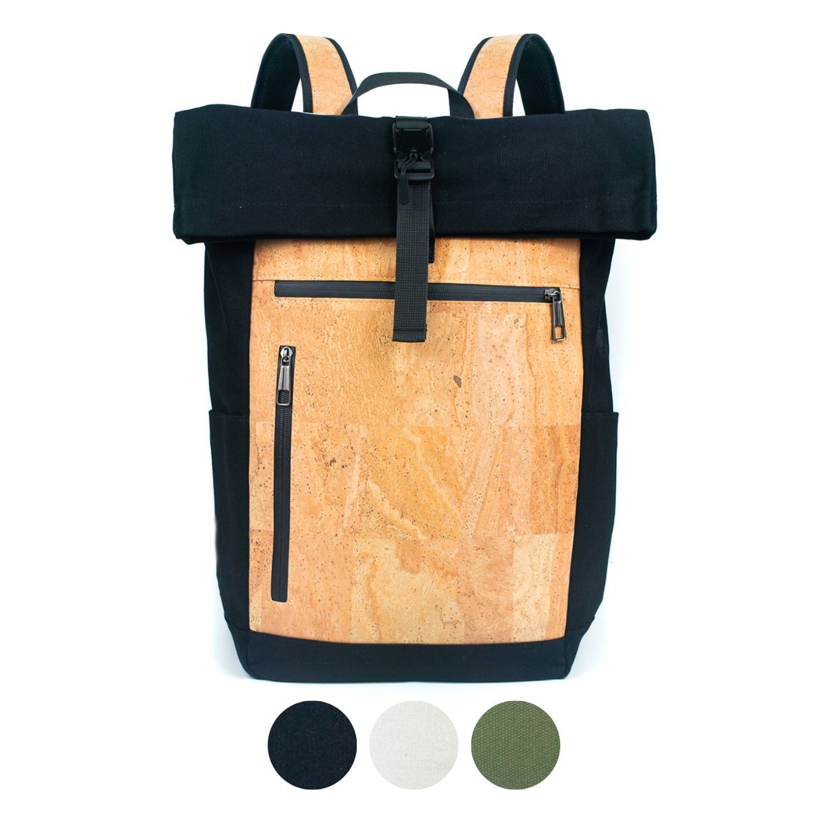 Mochila para Portátil de Cortiça e Lona MB Cork BAG-2286 para Homem